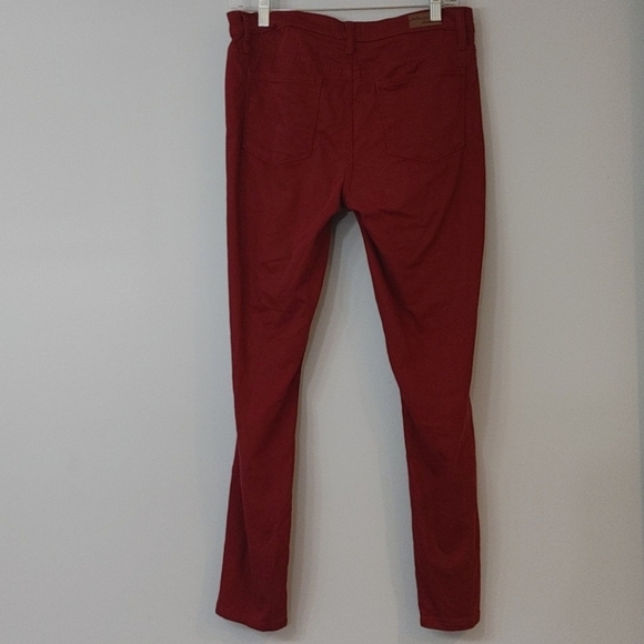Lakeview denim x Stitch Fix dark red skinny jeans - Picture 3 of 7